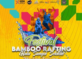 FESTIVAL BAMBOO RAFTING HULU SUNGAI SELATAN “WHEN NATURE MEETS CULTURE”