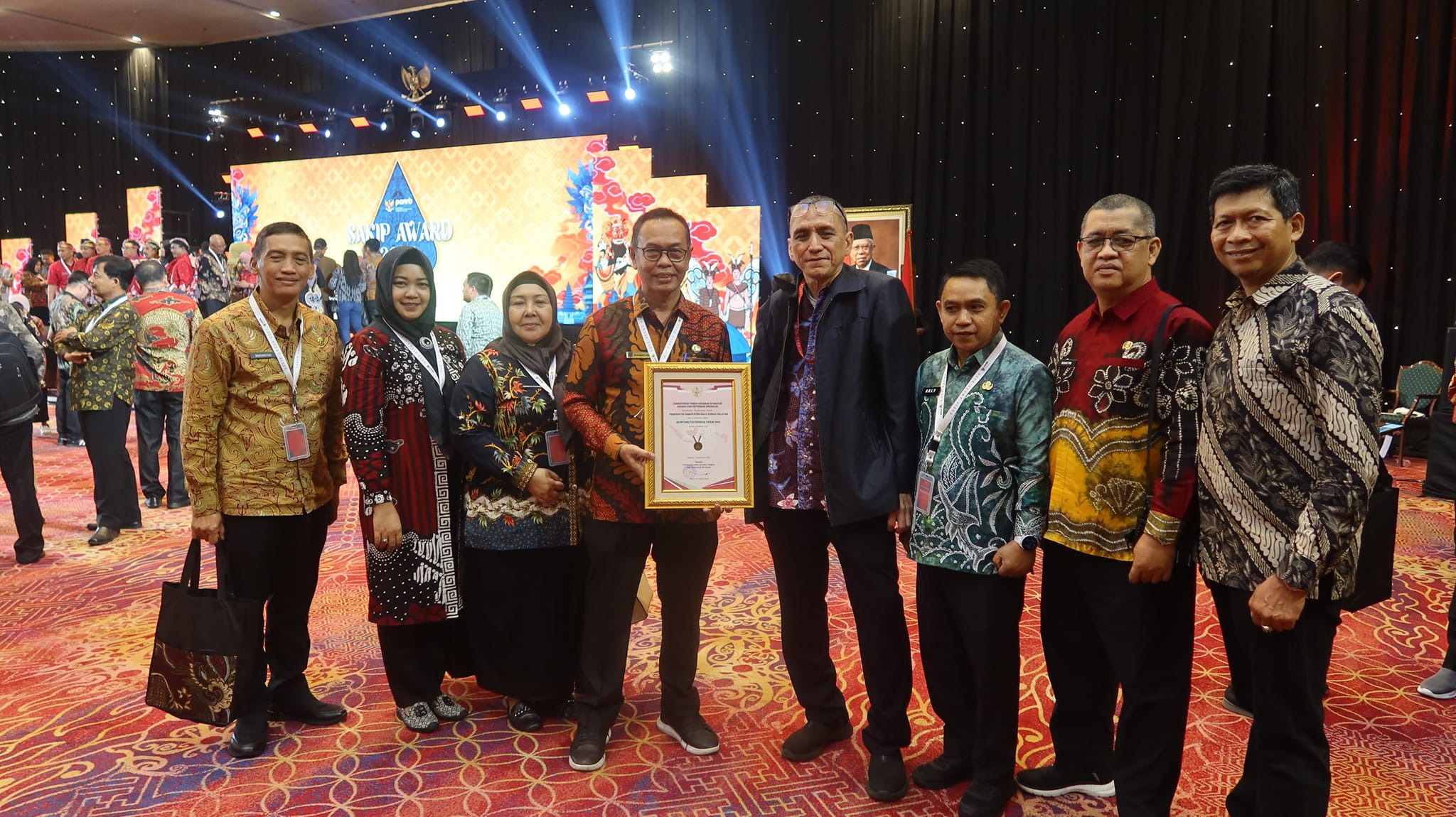 KABUPATEN HSS PERTAHANKAN PREDIKAT A PADA SAKIP AWARD 2024