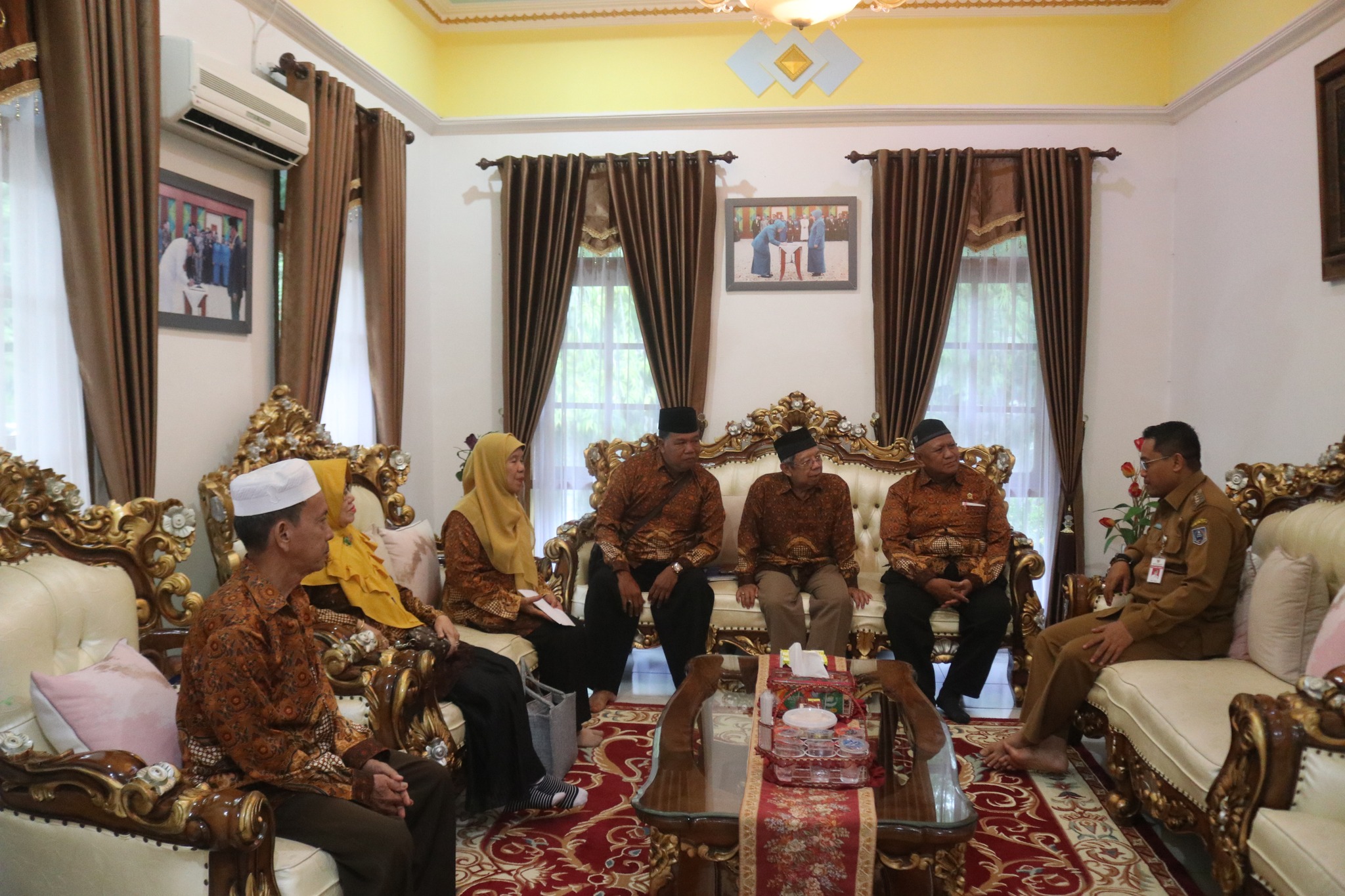 PENJABAT BUPATI HULU SUNGAI SELATAN TERIMA KUNJUNGAN PWRI KAB. HSS