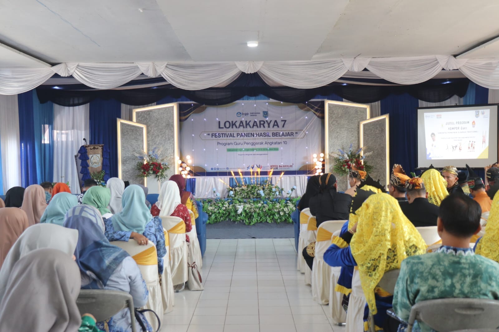 CALON GURU PENGGERAK HSS RAYAKAN INOVASI DI FESTIVAL PANEN HASIL BELAJAR