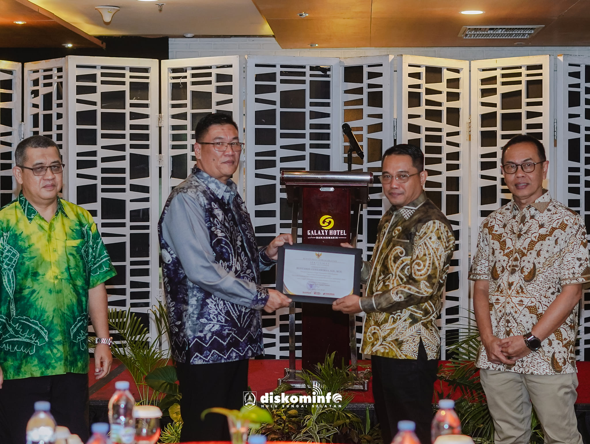 PENJABAT BUPATI HULU SUNGAI SELATAN, ENDRI, AP, M.AP, BUKA KEGIATAN FGD BERTEMA “TEGUHKAN KOMITMEN BERANTAS KORUPSI UNTUK INDONESIA MAJU”
