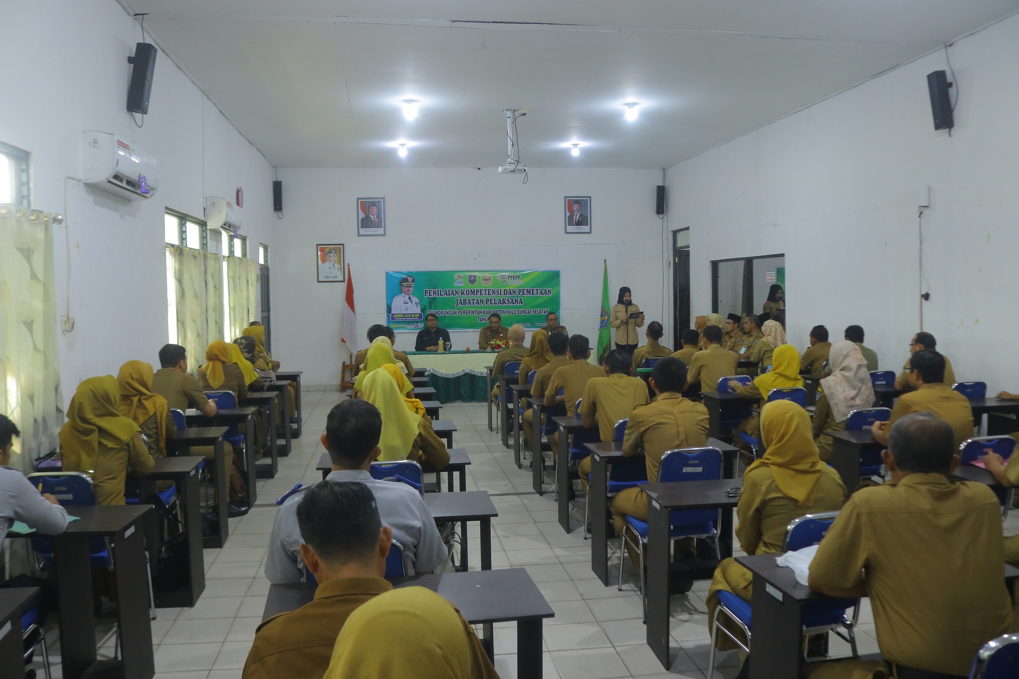 TINGKATKAN KUALITAS KINERJA ASN, PEMKAB HSS GELAR PENILAIAN KOMPETENSI DAN PEMETAAN JABATAN PELAKSANA