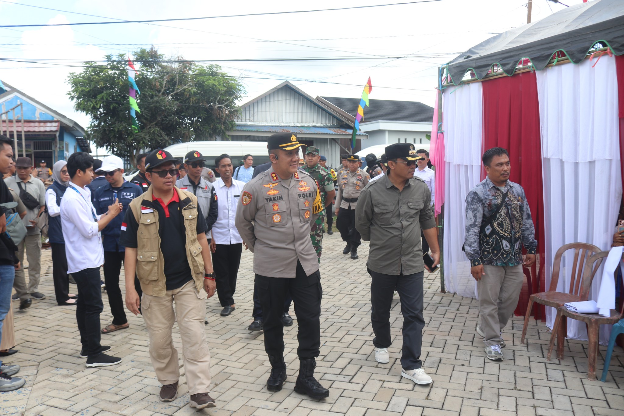 PEMANTAUAN PELAKSANAAN PILKADA SERENTAK 2024 OLEH PJ BUPATI HSS DAN JAJARAN FORKOPIMDA KAB. HSS