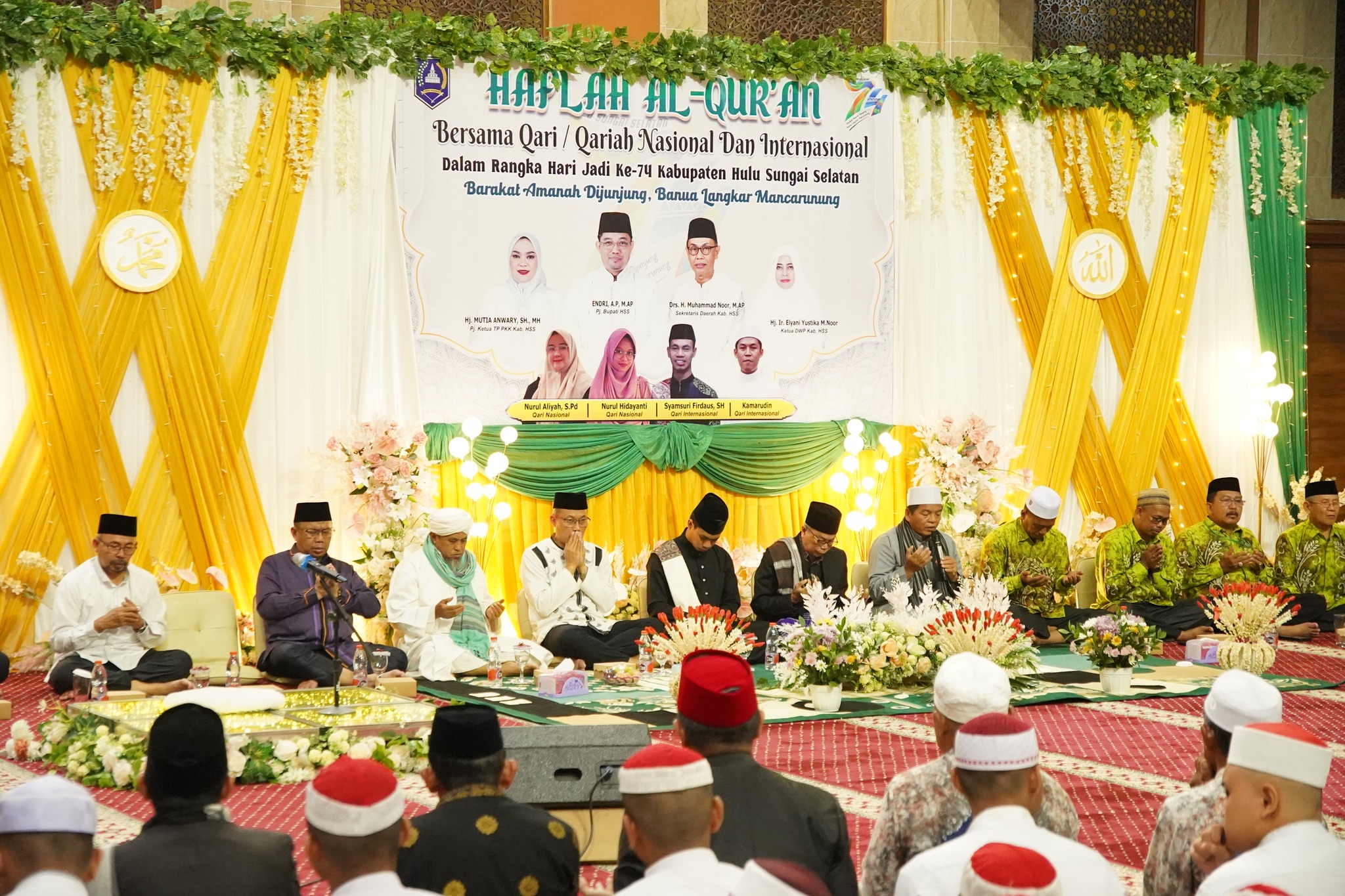 HAFLAH AL-QUR’AN BERSAMA QARI INTERNASIONAL, SEMARAKKAN HARI JADI HSS KE-74 TAHUN
