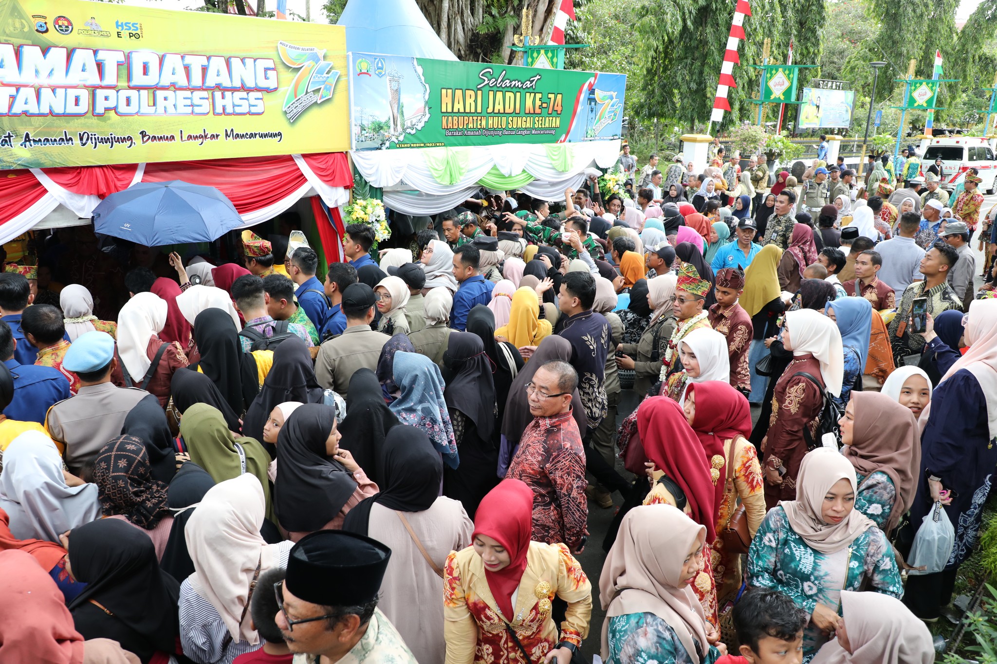 SYUKURAN DALAM RANGKA HARI JADI KE-74 KABUPATEN HULU SUNGAI SELATAN