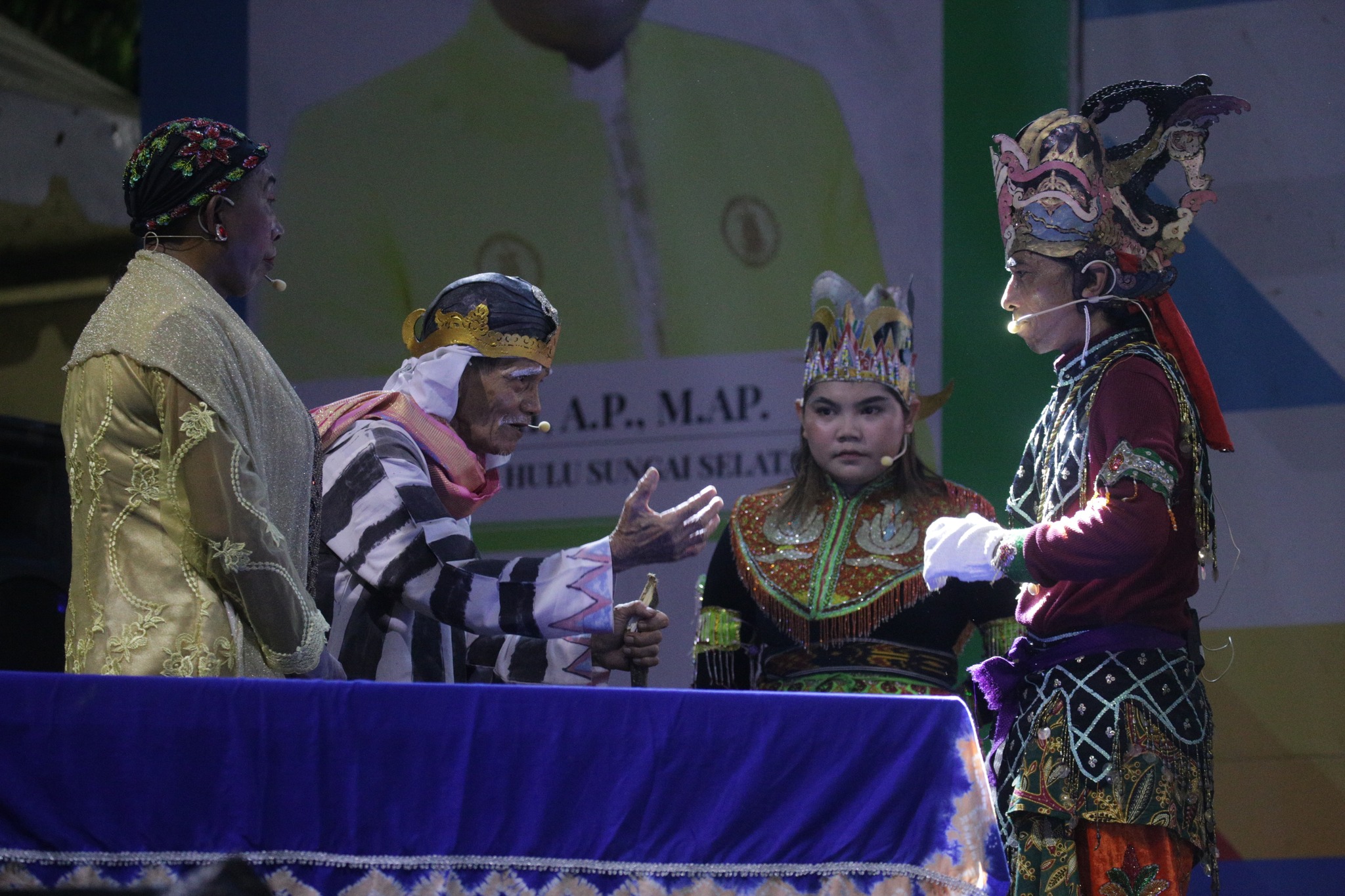 PAGELARAN WAYANG GUNG MERIAHKAN HARI JADI HSS KE-74