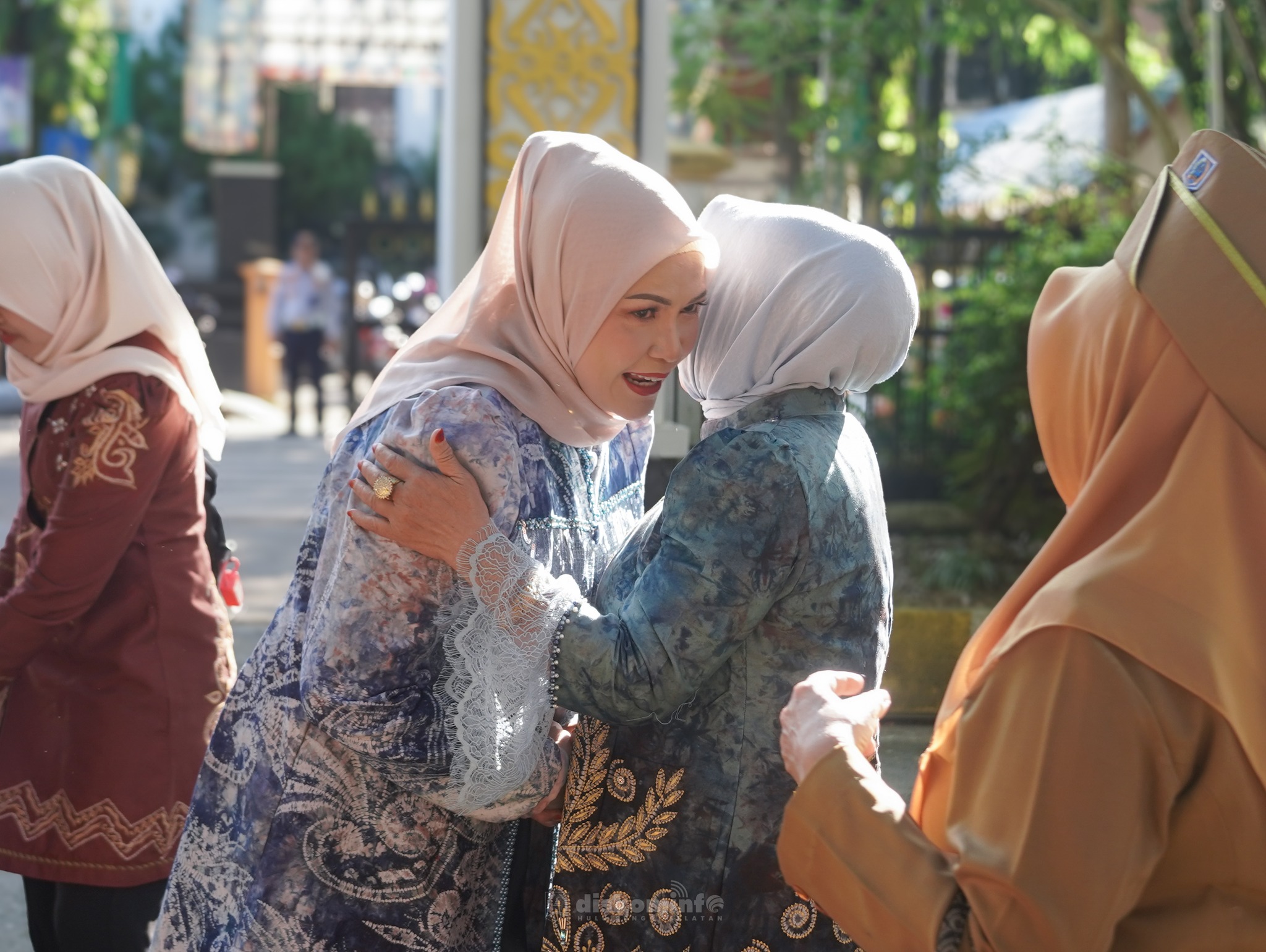 MOMEN HANGAT USAI CUTI BERSAMA, KETUA TP PKK KAB HSS HADIRI HALAL BI HALAL DENGAN ASN