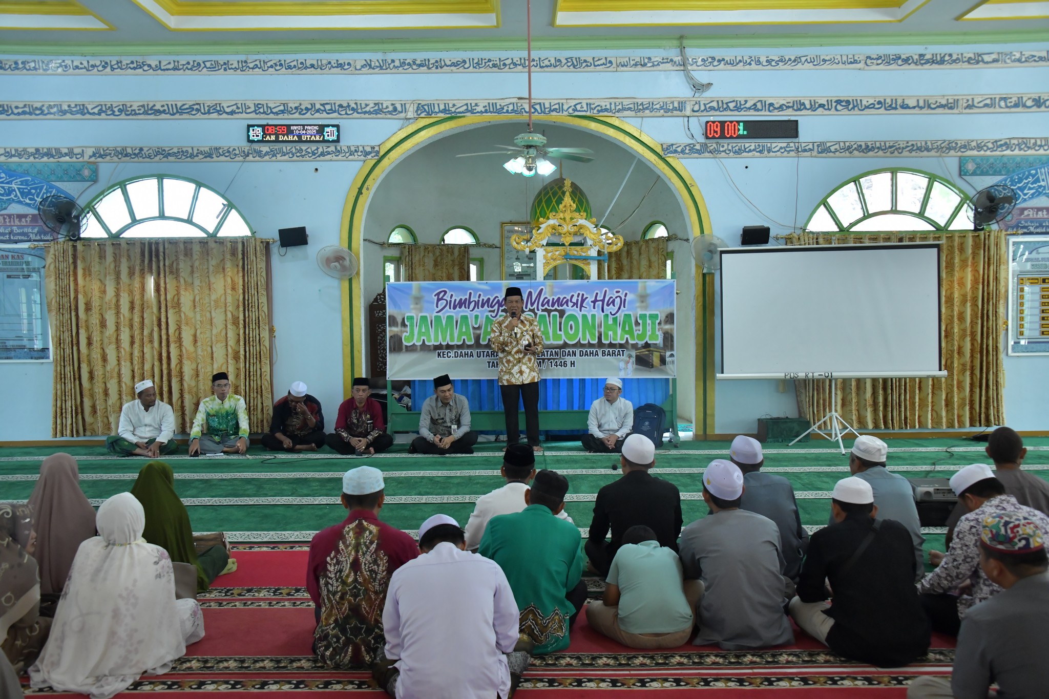 WUJUDKAN JAMAAH HAJI MANDIRI DAN TANGGUH, PEMKAB HSS GELAR MANASIK HAJI SEBAGAI BEKAL SPIRITUAL