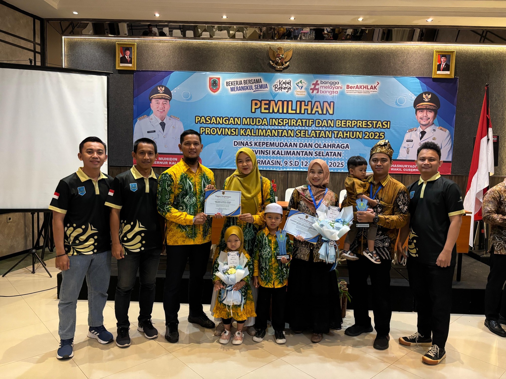 PASANGAN MUDA INSPIRATIF DAN BERPRESTASI PROVINSI KALIMANTAN SELATAN TAHUN 2025