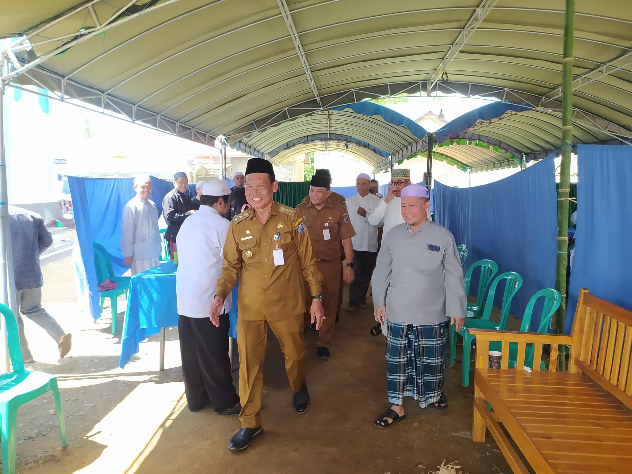 BENTUK DUKUNGAN PEMDA, WAKIL BUPATI HSS HADIRI SAPRAH AMAL YAYASAN RAUDHATUSSALAF
