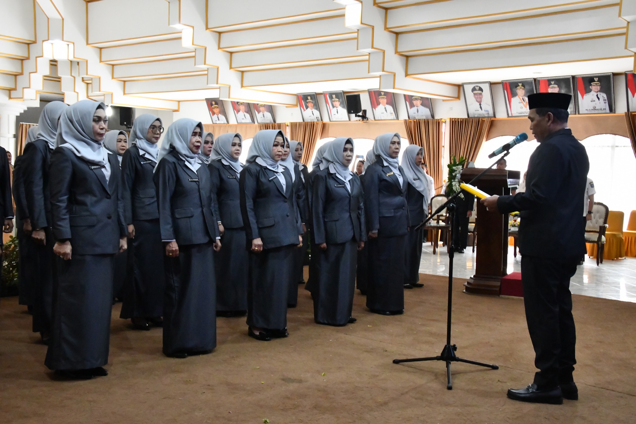 GOW KAB. HSS 2025–2030 RESMI DILANTIK, SINERGI PEREMPUAN UNTUK BANUA