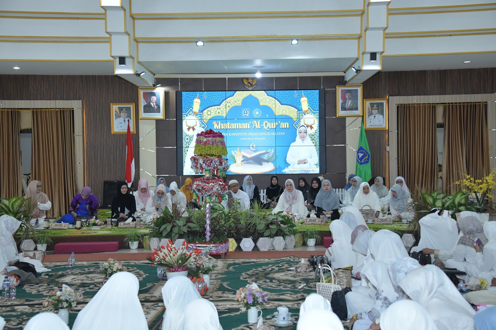 TP PKK HSS GELAR KHATAMAN AL-QUR’AN RUMAH PINTAR SEHATI, KUKUHKAN SEMANGAT MASYARAKAT RELIGIUS