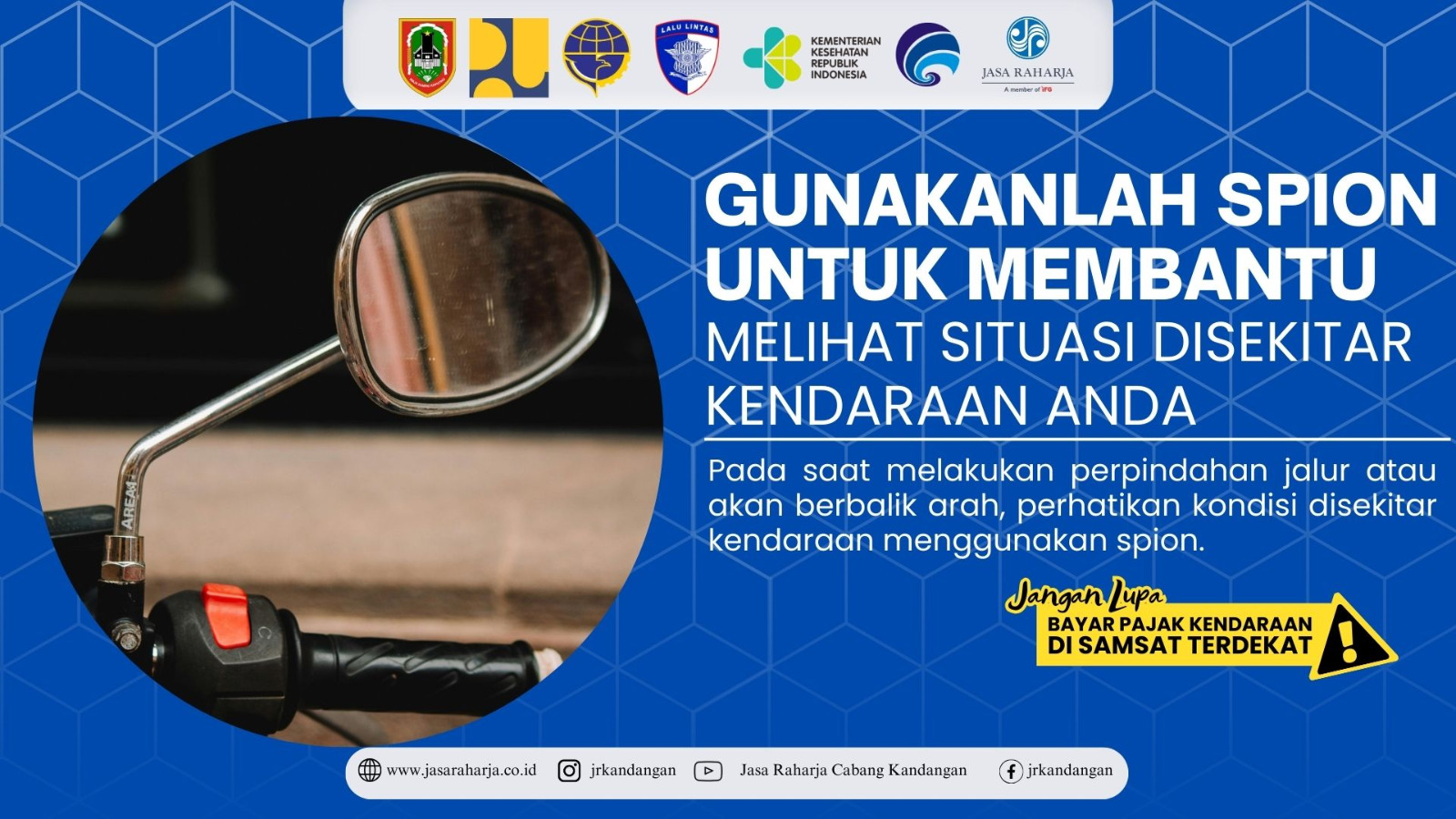 GUNAKAN SPION UNTUK KESELAMATAN BERKENDARA