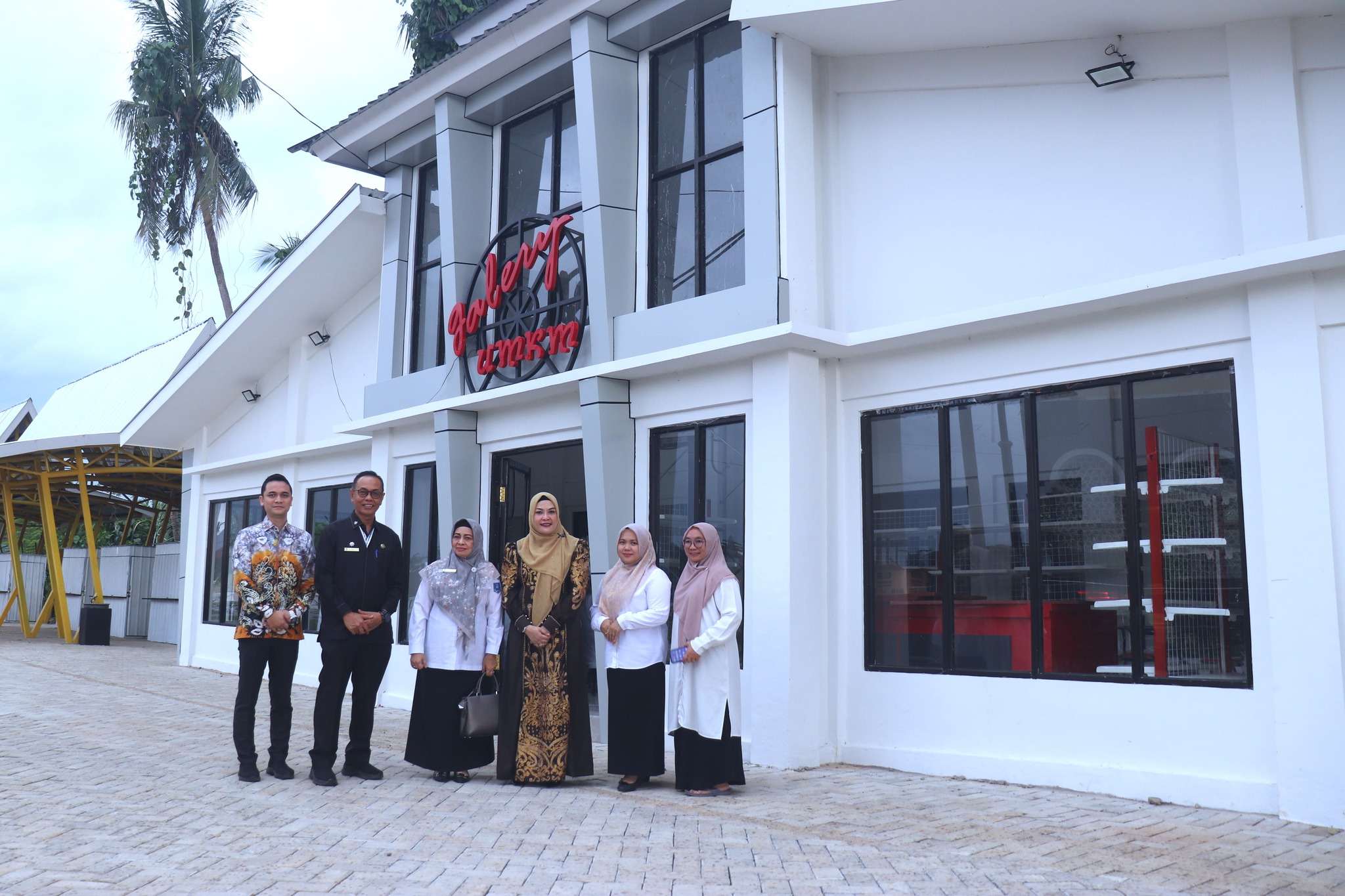 DEKRANASDA DUKUNG GALERI UNTUK PARA UMKM DI AREA ISLAMIC CENTER KANDANGAN