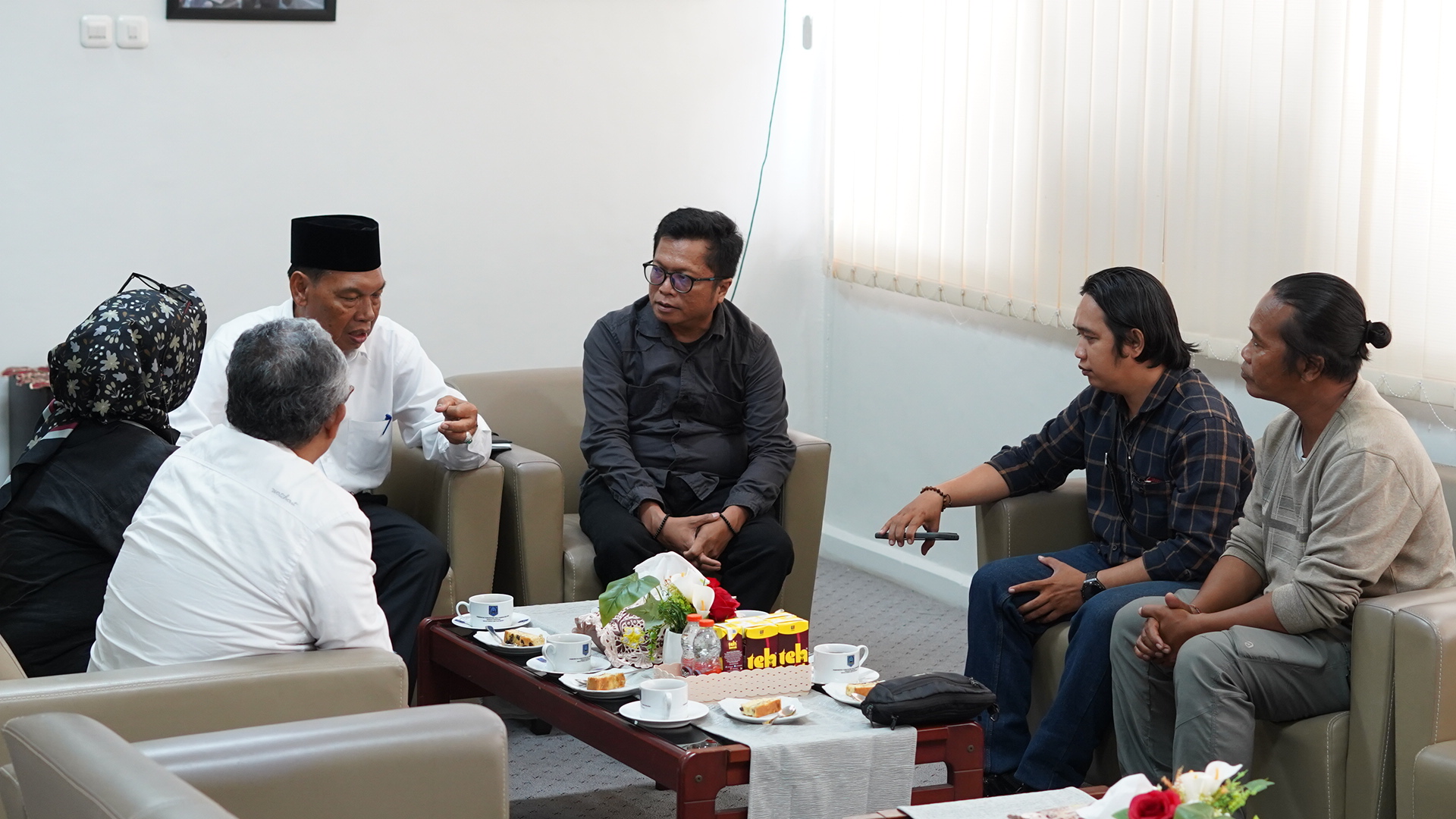 KUATKAN SINERGI DENGAN MEDIA MASSA, WABUP HSS TERIMA TAMU BANJARMASIN POST