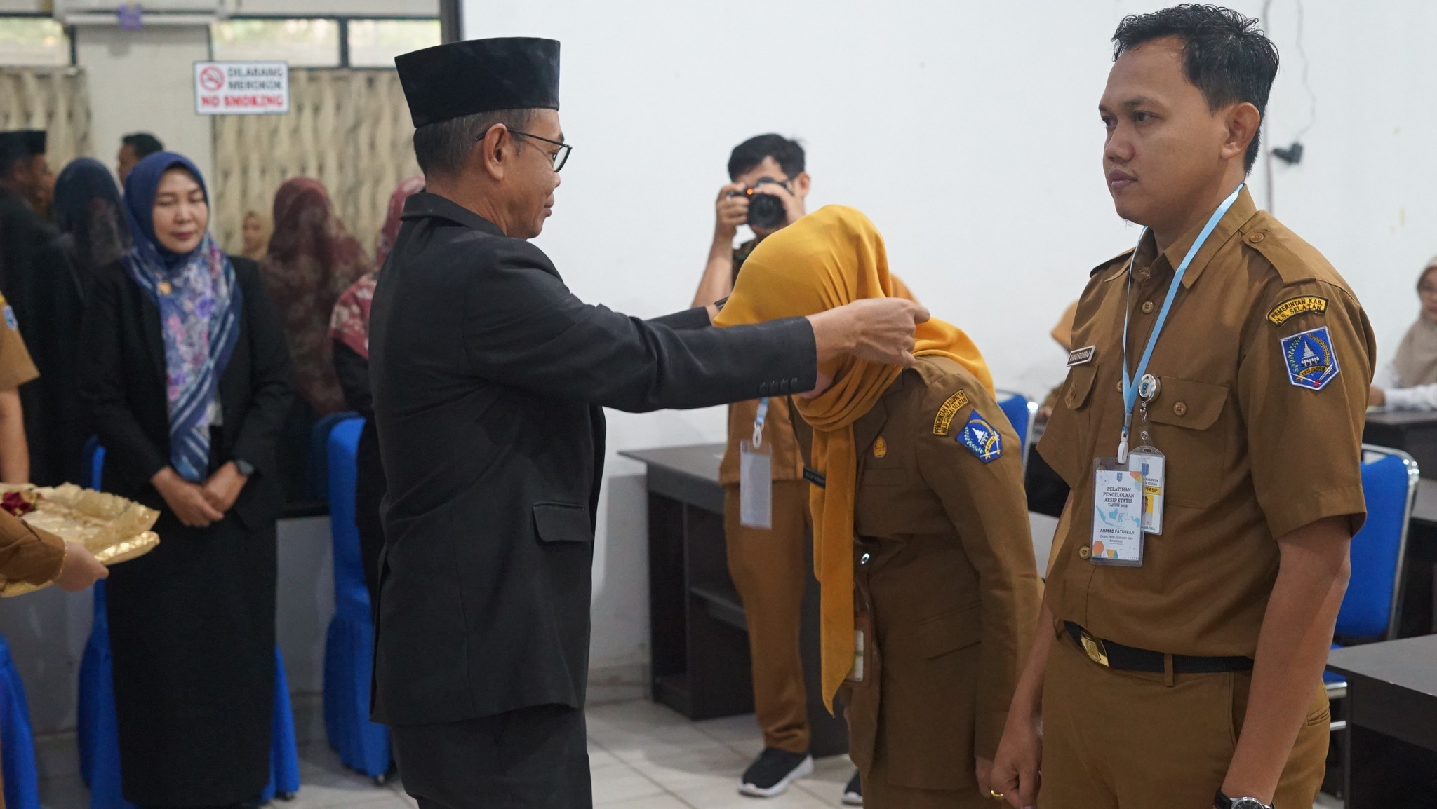 SEKDA HSS BUKA PELATIHAN PENGELOLAAN ARSIP STATIS TAHUN 2025