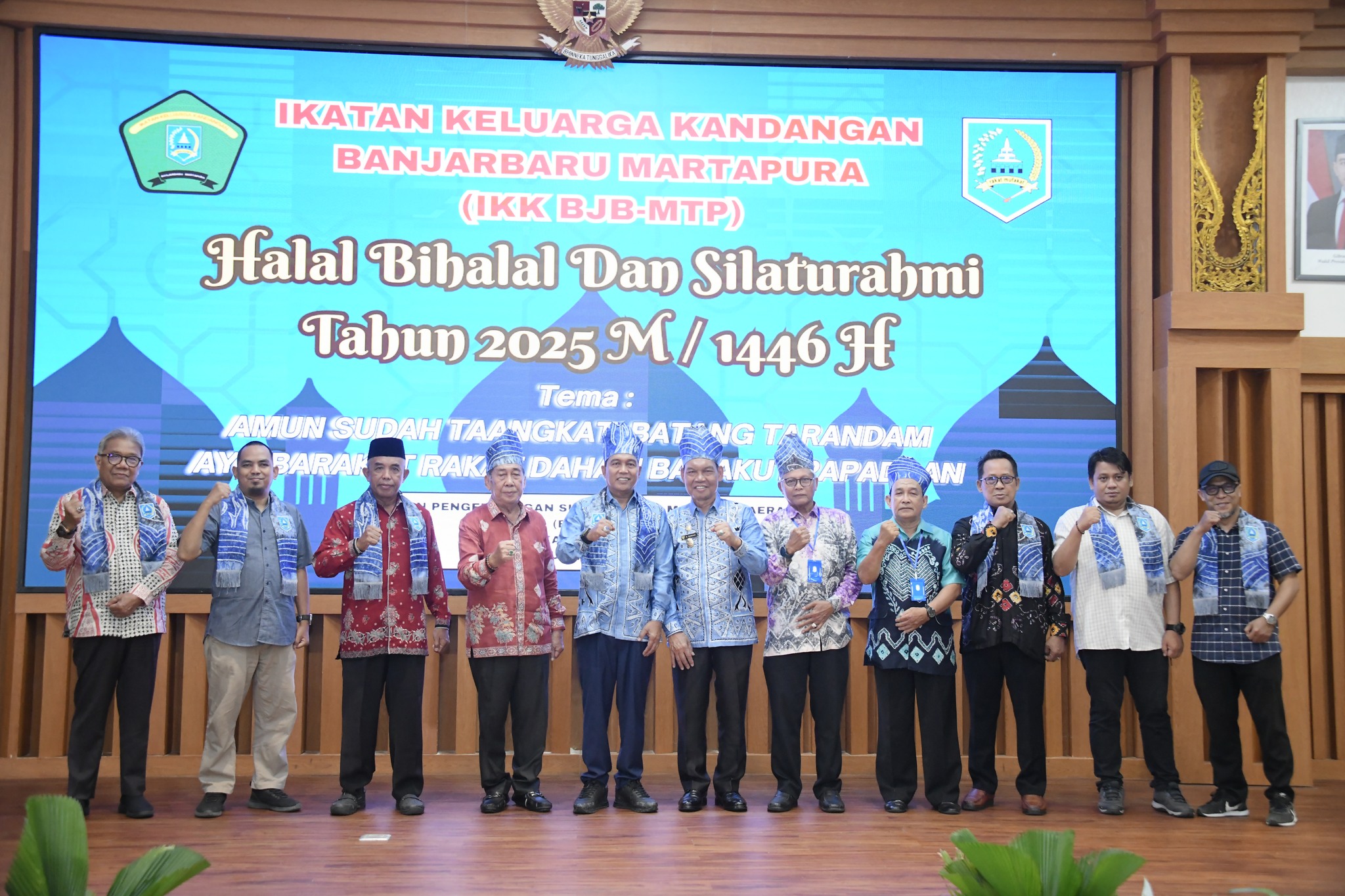“SEMANGAT BARAKAT RAKAT, DAHAM  BACAKUT PAPADAAN” – IKK BJB – MTP SATUKAN HATI WARGA HSS DI TANAH PERANTAUAN LEWAT HALAL BI HALAL