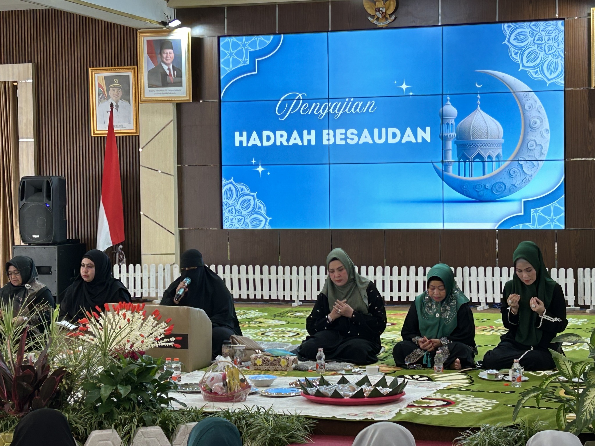 HJ. TATA SYAFRUDIN NOOR GELAR PENGAJIAN HADRAH BESAUDAN, PERERAT UKHUWAH DAN SYIAR KEAGAMAAN