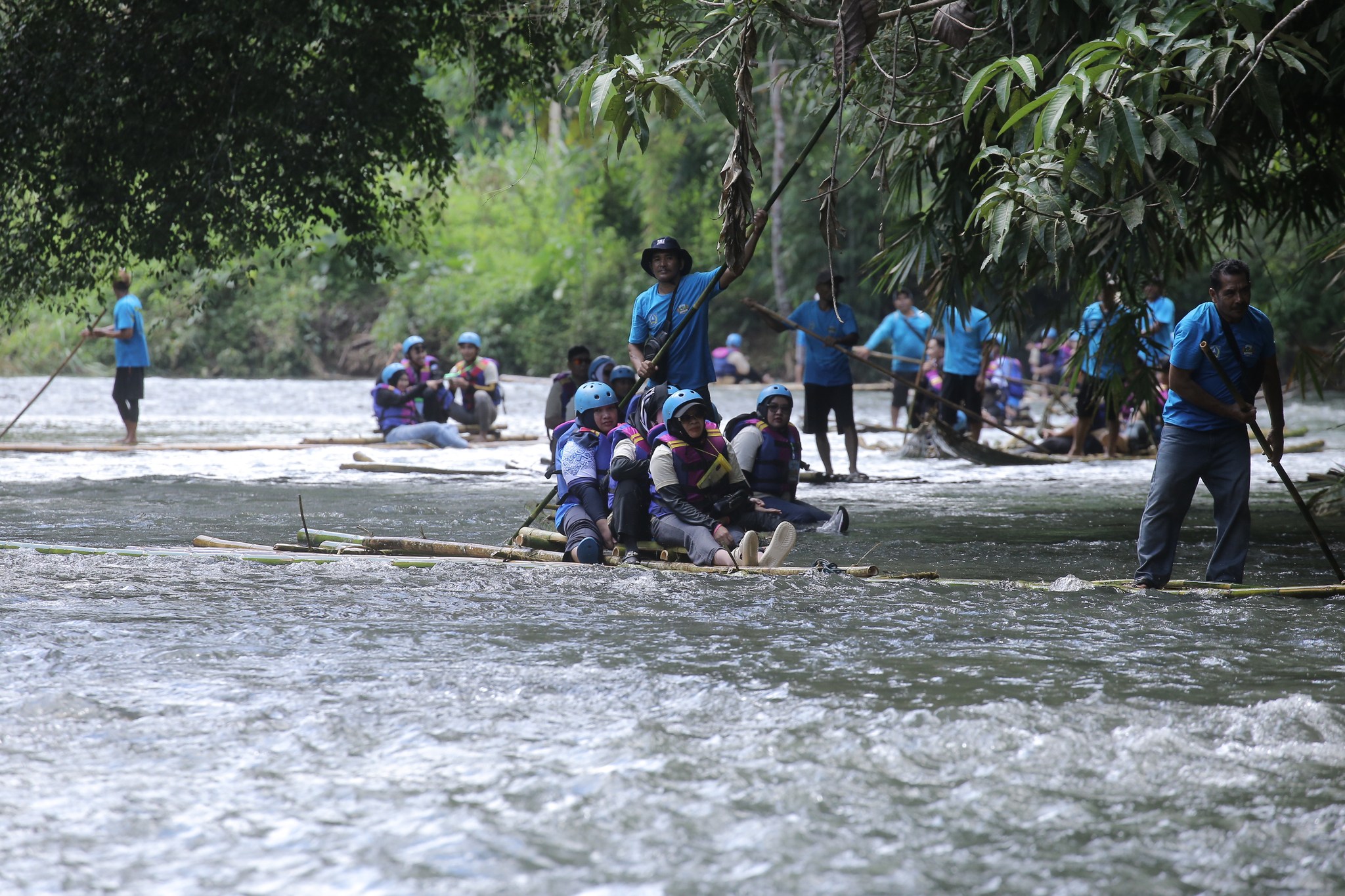 FESTIVAL BAMBOO RAFTING 2025: MENYUSURI SUNGAI AMANDIT, MERAYAKAN TRADISI, MENGGERAKKAN EKONOMI WISATA HULU SUNGAI SELATAN
