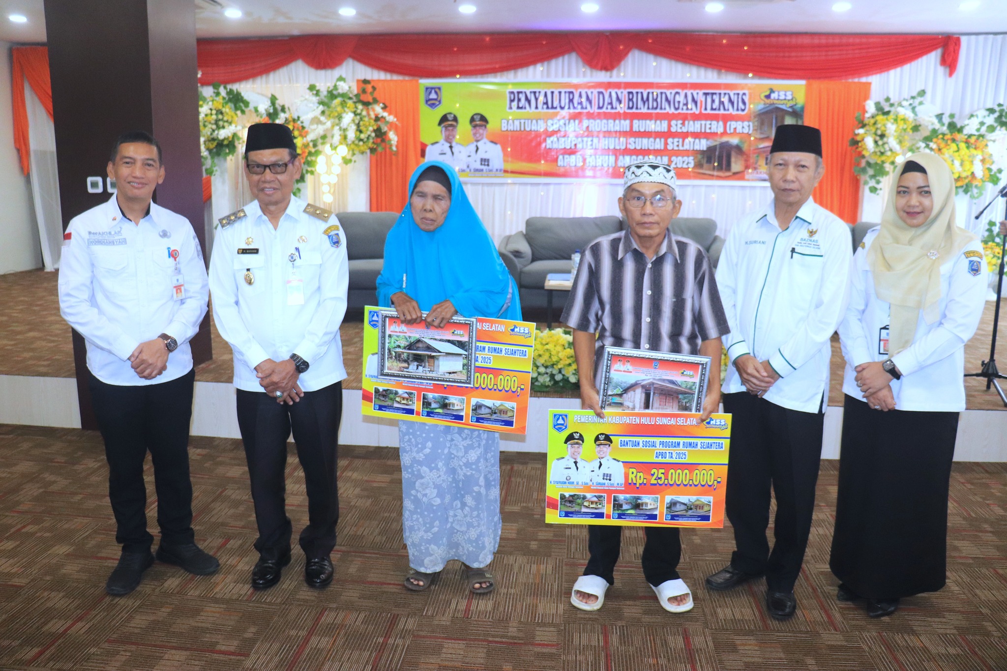 MELALUI PRS DI TAHUN 2025, PEMKAB HSS NAIKKAN NOMINAL BANTUAN MENJADI 25 JUTA RUPIAH