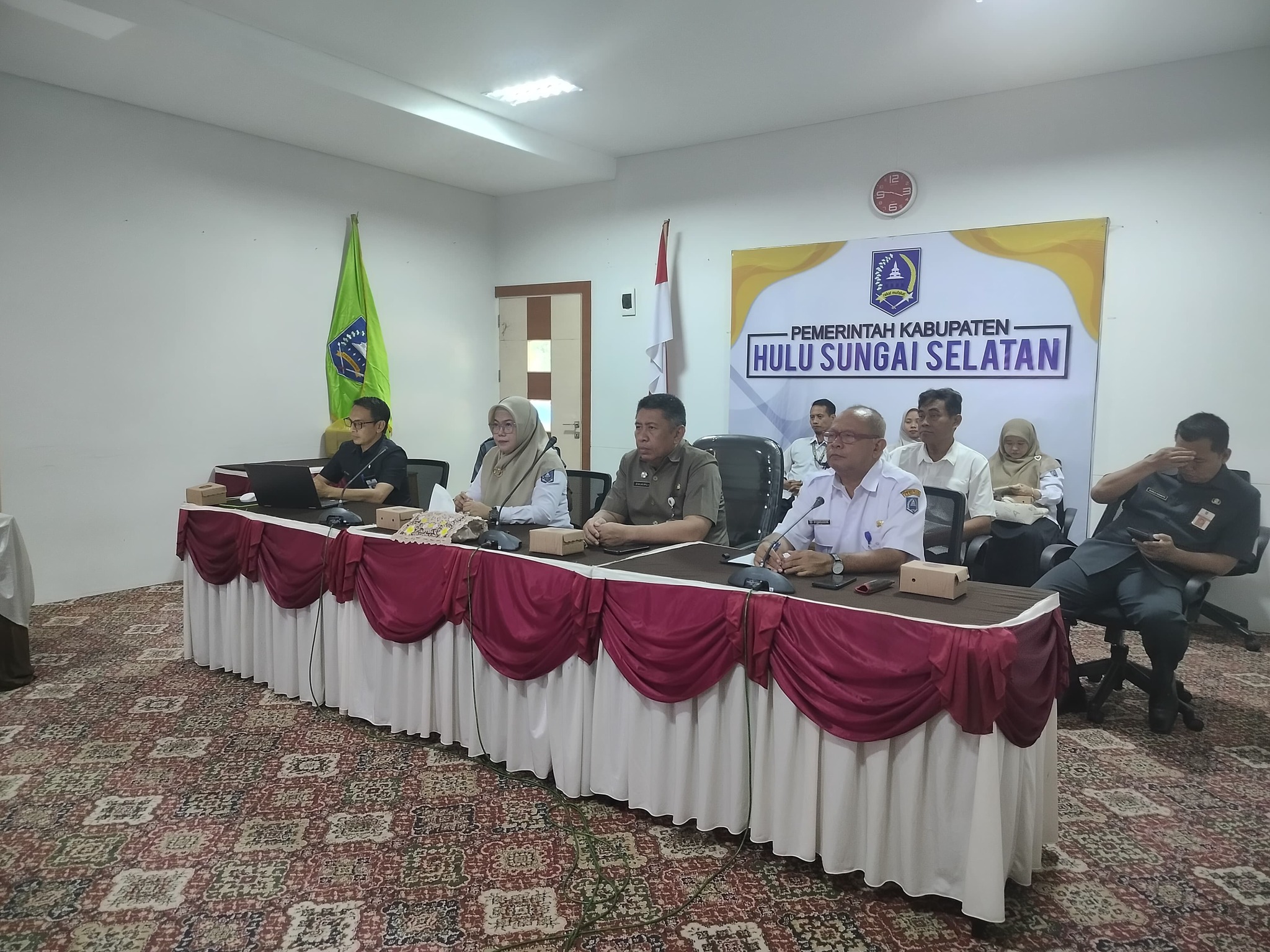 PEMKAB HSS DORONG PENGUATAN EKONOMI DESA LEWAT KOPERASI MERAH PUTIH