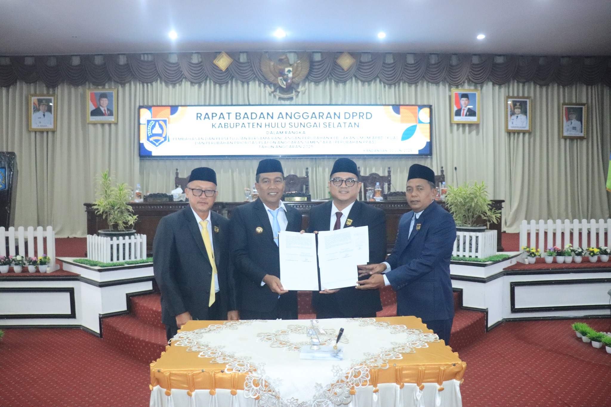 BUPATI : SETIAP RUPIAH ANGGARAN KEUANGAN HARUS BERMANFAAT UNTUK KESEJAHTERAAN MASYARAKAT HSS