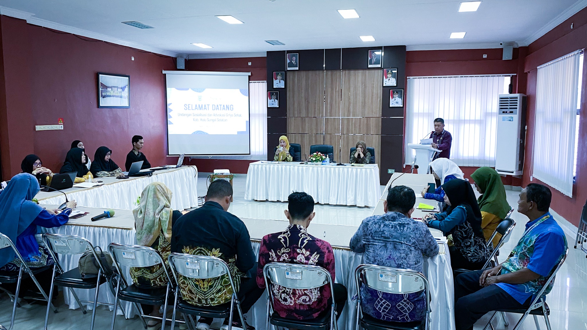 PEMKAB HSS GELAR SOSIALISASI DAN ADVOKASI GRIYA SEHAT