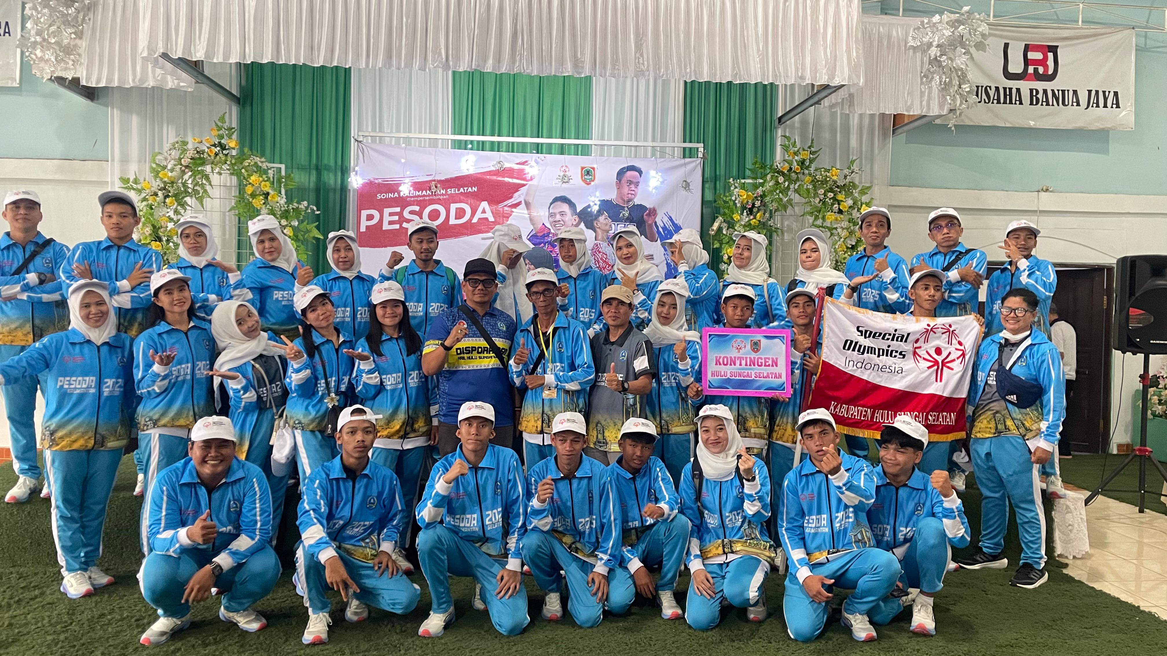 SOIna KAB. HSS JUARA UMUM DI PESODA KALSEL 2025, BAWA PULANG 9 MEDALI