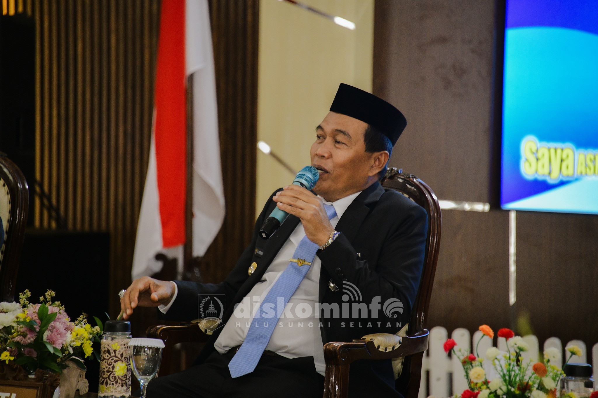 USAI PELANTIKAN PEJABAT, BUPATI HSS PIMPIN RAPAT KOORDINASI PEMERINTAHAN