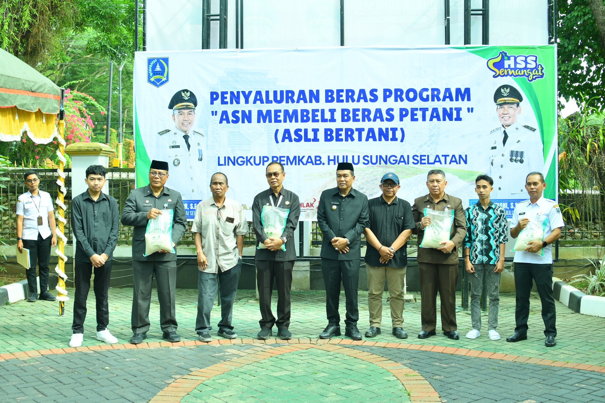 KETAHANAN PANGAN DAERAH DIKUATKAN, PEMKAB HSS GULIRKAN PROGRAM ASLI BERTANI