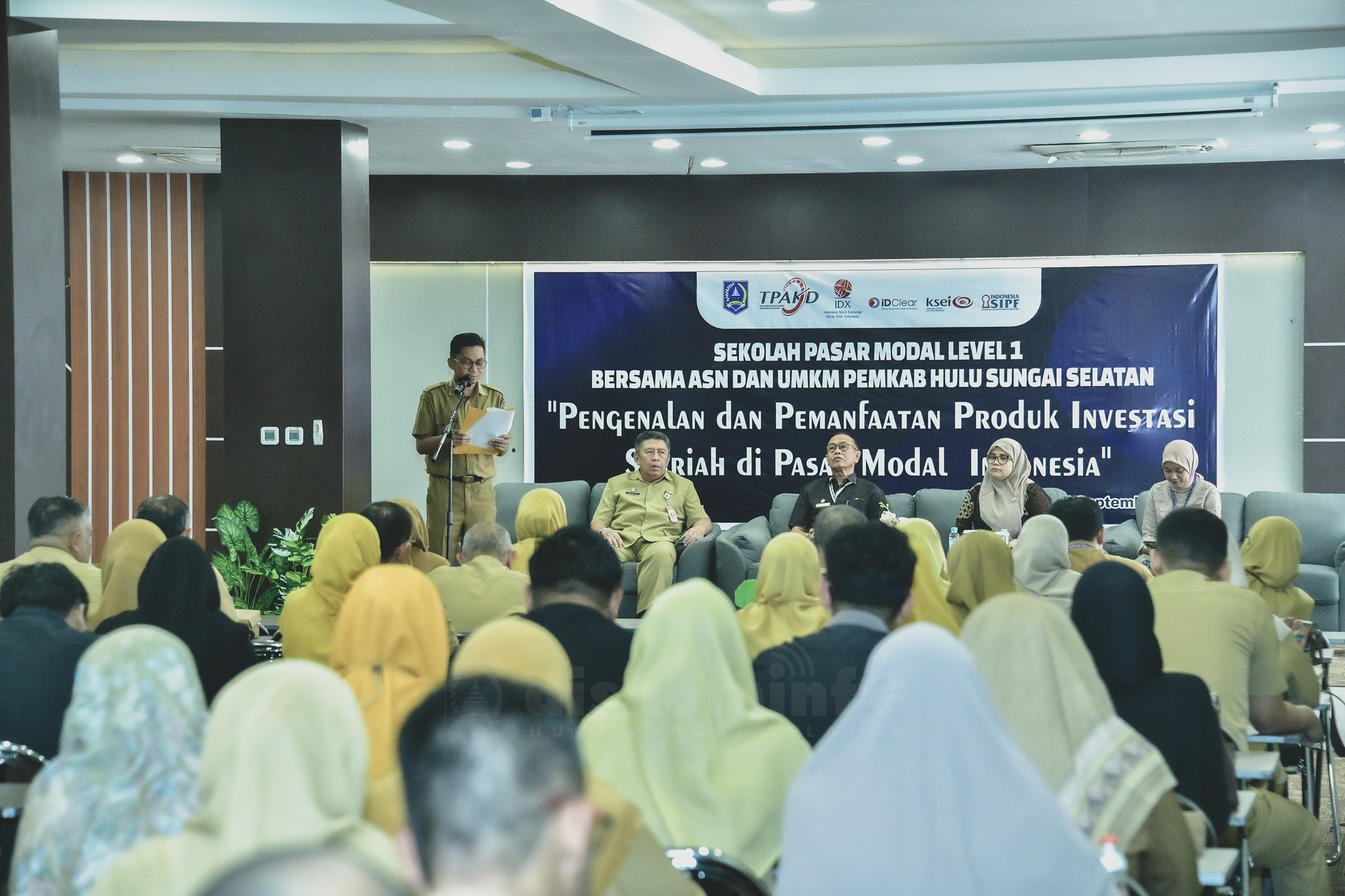 PEMKAB HULU SUNGAI SELATAN DORONG LITERASI INVESTASI SYARIAH UNTUK ASN DAN UMKM