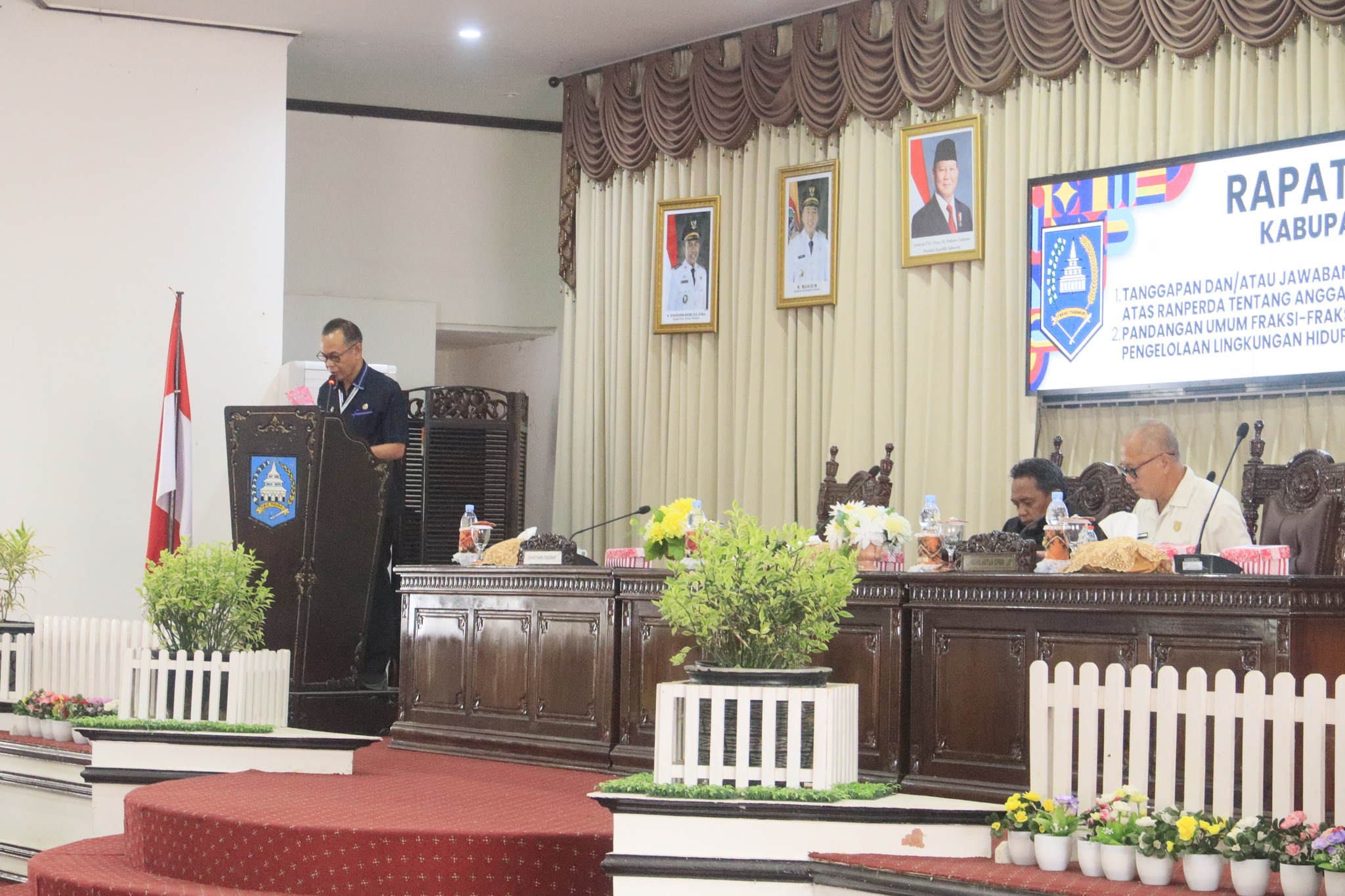 DPRD HSS BAHAS APBD 2026 DAN PERLINDUNGAN LINGKUNGAN DALAM RAPAT PARIPURNA