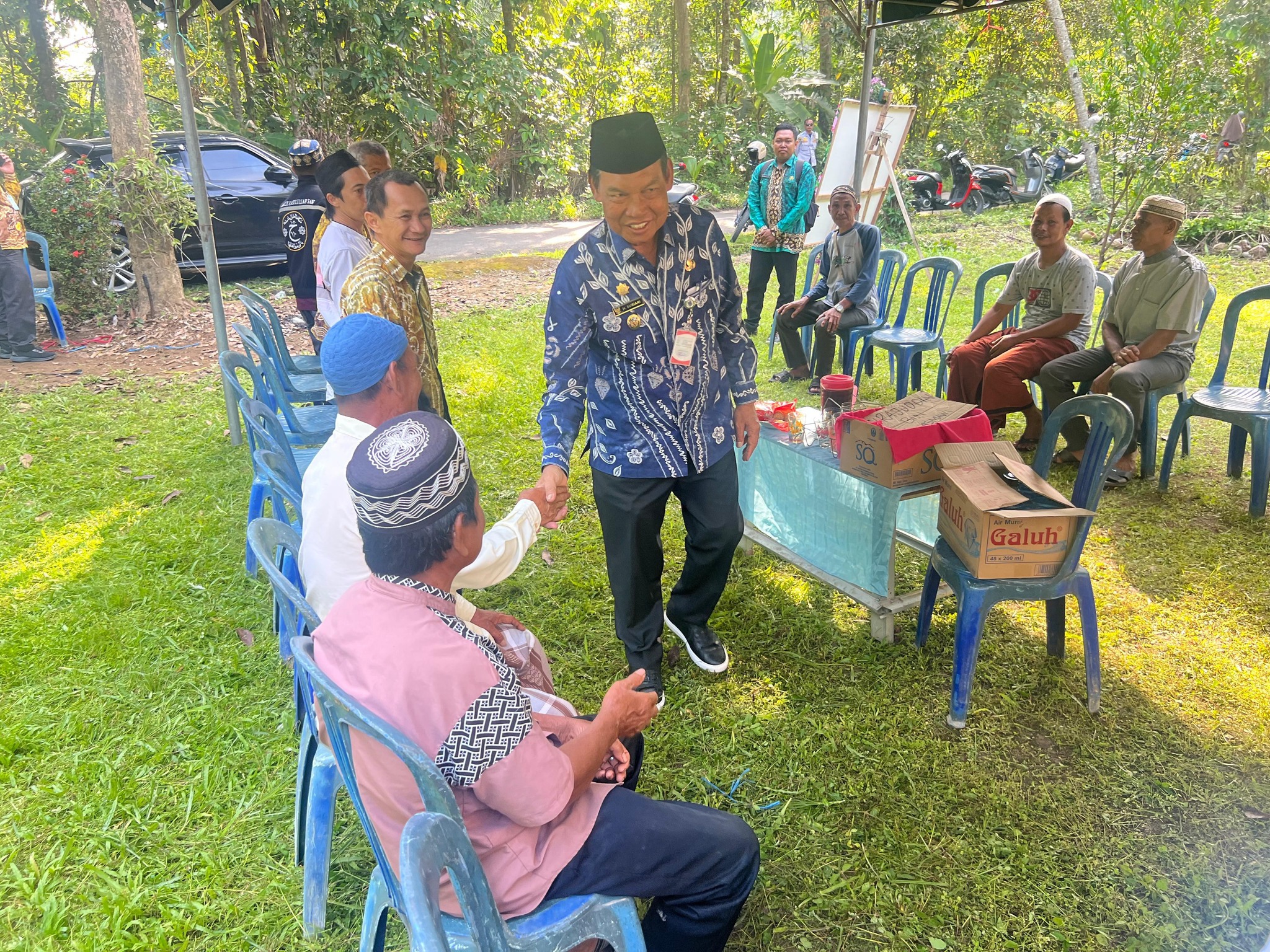 DOA DAN HARU WARNAI TAKZIAH WABUP HSS KE RUMAH DUKA P3K DAHA SELATAN