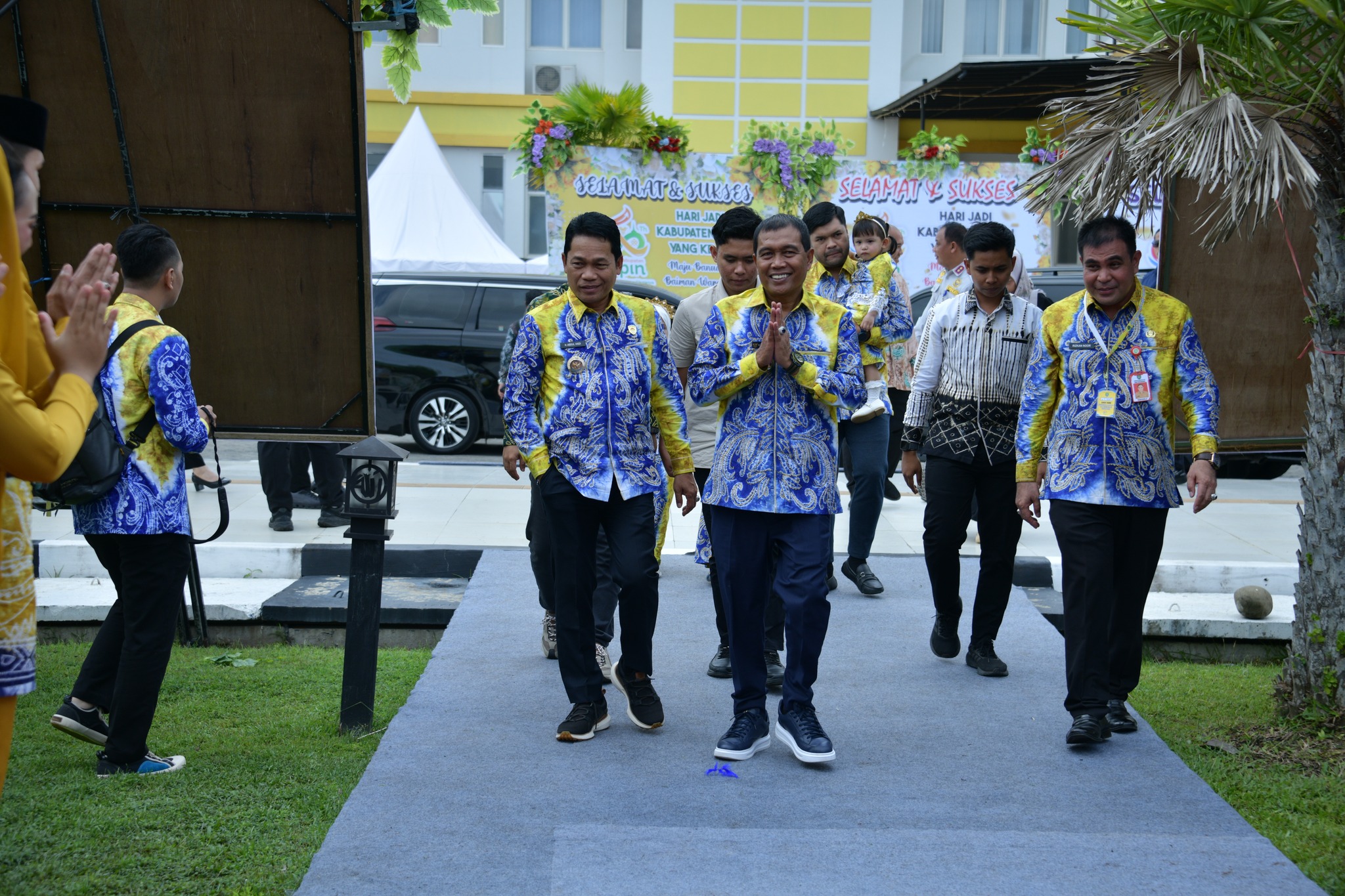 PERINGATAN HARI JADI KE-60 KABUPATEN TAPIN MERIAH, BUPATI HSS HADIR BERIKAN DUKUNGAN PENUH