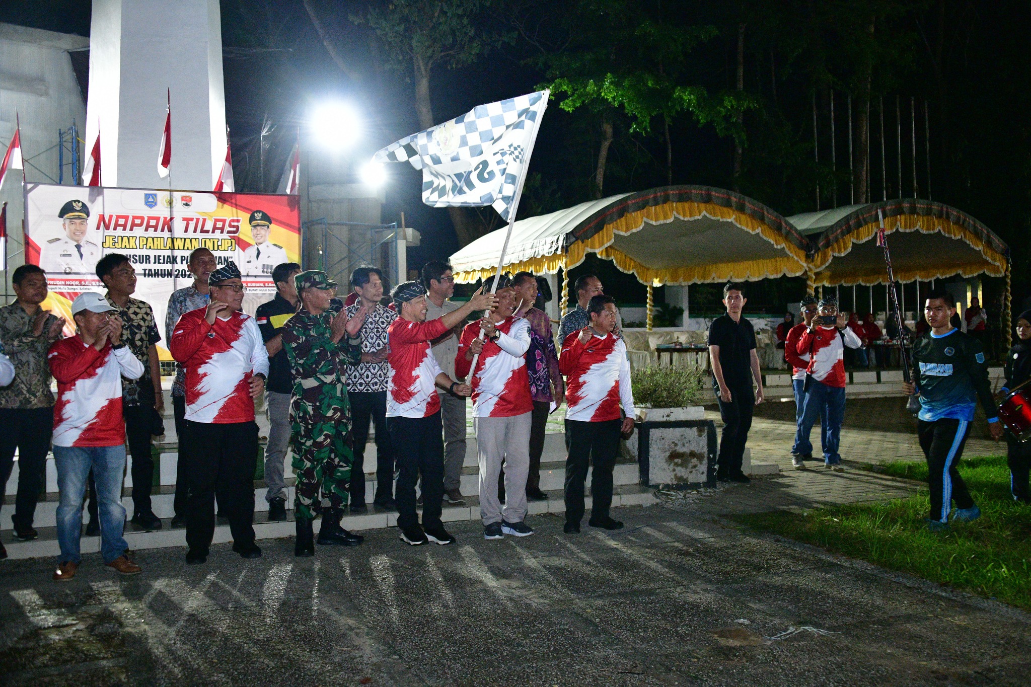 GENERASI MUDA MENAPAK JEJAK PEJUANG, WABUP HSS SURIANI LEPAS PESERTA NTJP 2025