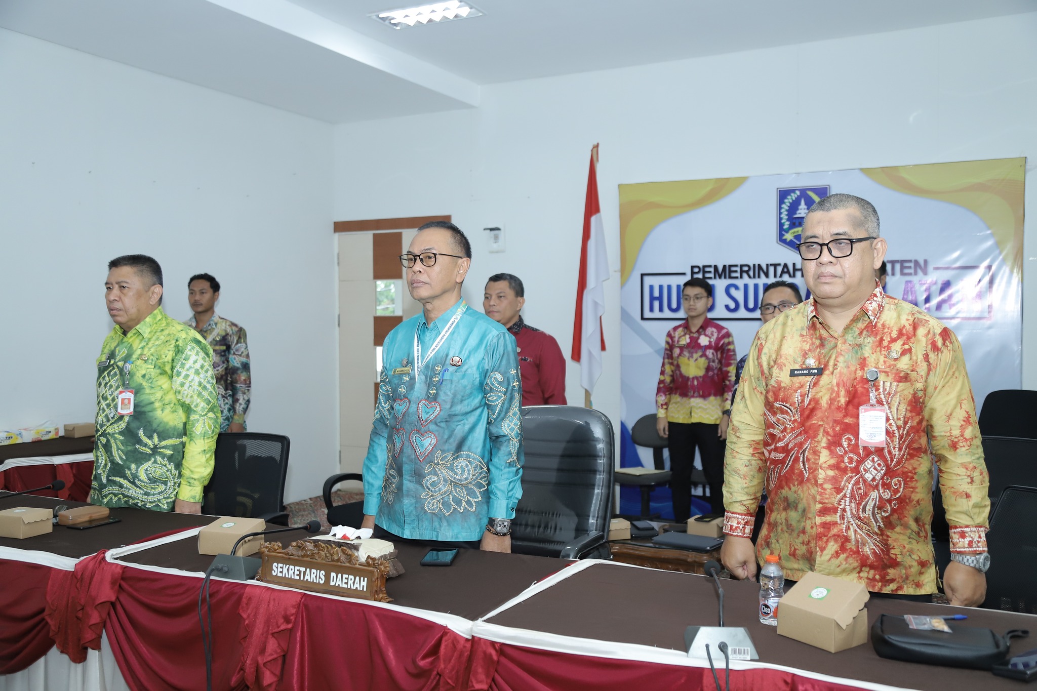 PERKUAT TRANSPARANSI KEUANGAN DAERAH, SEKDA HSS IKUTI RAKOR APBD DAN WEBINAR KEUDA UPDATE