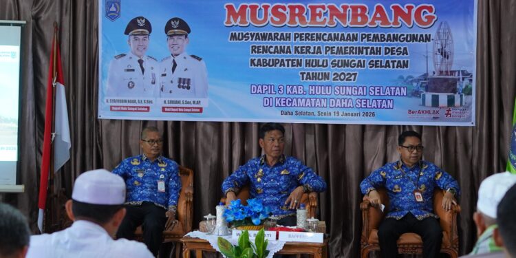 MUSRENBANG KECAMATAN SE-DAHA, PERKUAT PERENCANAAN PEMBANGUNAN BERBASIS PRIORITAS DAN DAMPAK NYATA