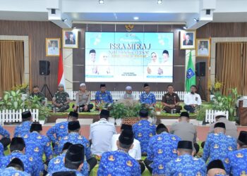 PEMKAB HSS PERINGATI ISRA MI’RAJ 2026: BUPATI AJAK ASN JADIKAN SHALAT LANDASAN KERJA DAN AKHLAK