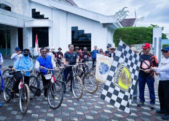 PERERAT SILATURAHMI, WABUP HSS & WABUP HST GOWES ONTEL BARENG,
