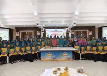 SINERGI TP. PKK HSS DAN DUNIA USAHA, WORKSHOP AKADEMI BURUNG DARA DORONG EKONOMI KELUARGA.