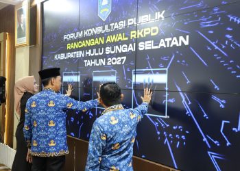 PEMKAB HULU SUNGAI SELATAN GELAR KONSULTASI PUBLIK RKPD 2027, TEKANKAN KOLABORASI DAN ASPIRASI MASYARAKAT