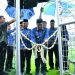 MESKI DIGUYUR HUJAN, SEMANGAT TAK SURUT: LAPANGAN MINI SOCCER SUNGAI RAYA RESMI DIBUKA