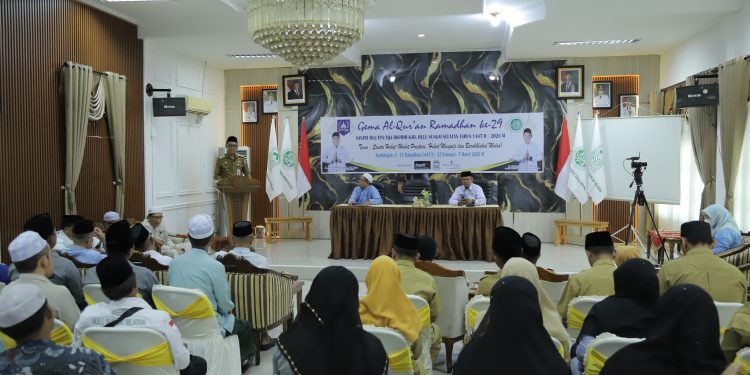 GEMA AL-QUR’AN RAMADAN KE-29 RESMI DIBUKA, WABUP HSS DORONG LAHIRNYA SANTRI HEBAT DAN BERAKHLAK MULIA