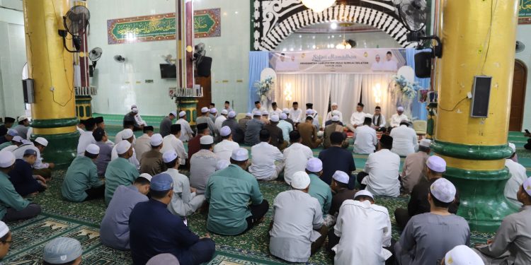 PEMKAB HULU SUNGAI SELATAN GELAR SAFARI RAMADHAN 1447 H DI MASJID AR-RAUDAH KANDANGAN