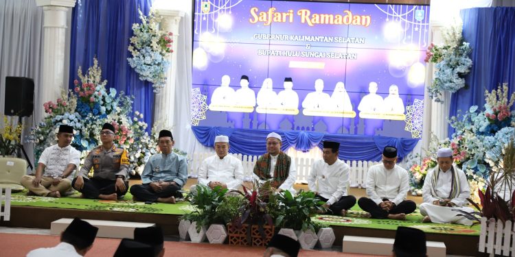 SAFARI RAMADHAN PEMPROV KALSEL DI HSS, PERERAT SILATURAHMI DAN SINERGI PEMBANGUNAN DAERAH