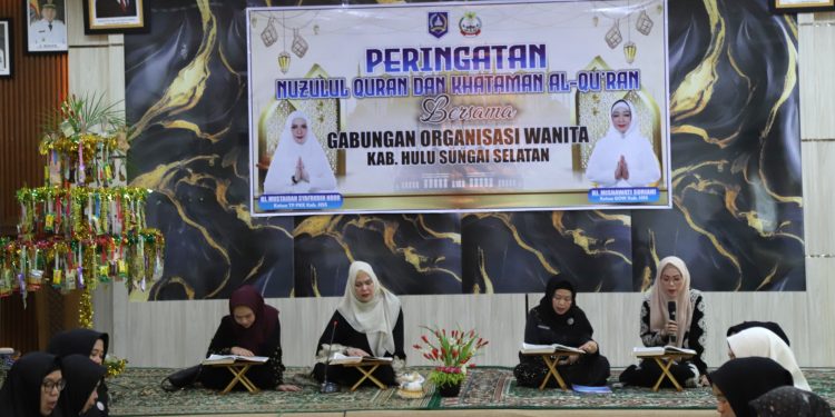 PERKUAT NILAI KEISLAMAN, GOW HSS PERINGATI NUZULUL QUR’AN DENGAN KHATAMAN AL-QUR’AN