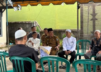 WABUP HSS MELAYAT KE RUMAH DUKA ALMARHUM NAJMI ADAM BIN H. IDEHAM DI AMAWANG