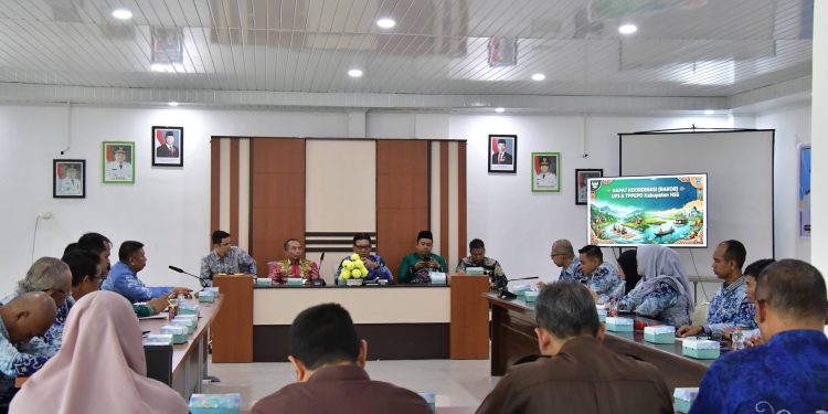WABUP HSS RESMI BUKA RAKOR UP3, DORONG SINERGI EVALUASI PEMBANGUNAN DAERAH