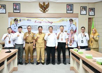 HSS SAMBUT TIM BPK RI KALSEL, PEMERIKSAAN TERINCI LKPD TA 2025 RESMI DIMULAI