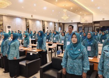 TP PKK HSS IKUTI SOSIALISASI KESADARAN BELA NEGARA SEBAGAI UPAYA PENGUATAN CINTA TANAH AIR